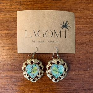 Gold Bird Earrings